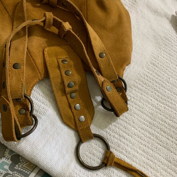 Shea Shea Vintage Brown genuine leather /suede bag - Picture 6 of 15